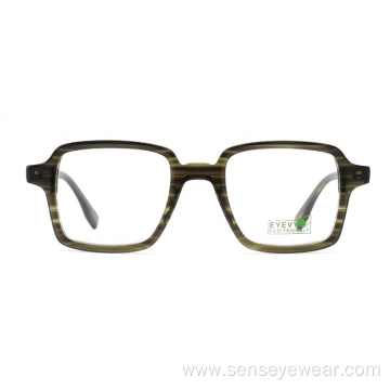 Classic Biodegradable Square BIO ECO Acetate Optical Frame